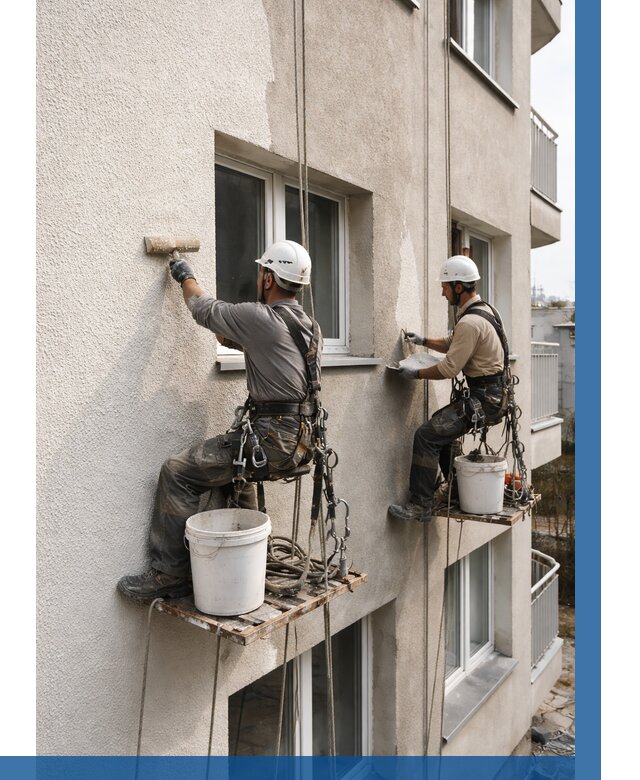 Нанесение короеда на фасад в Пушкине от 467 р. | ВЫСОТНИК-Пшк