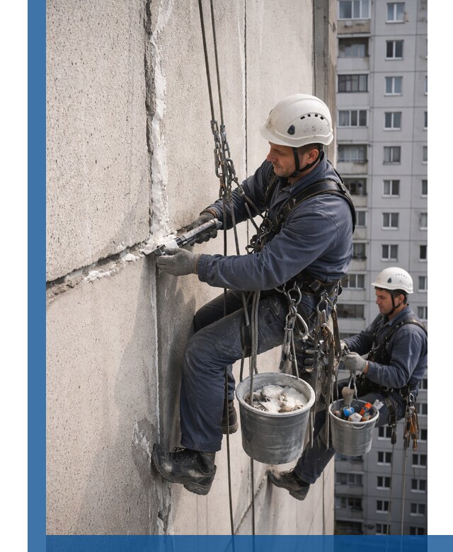 Утепление межпанельных швов в Пушкине профессионально и надежно
