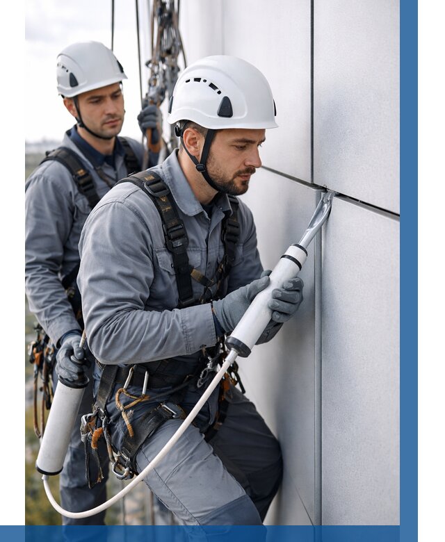 Герметизация швов вилатермом в Пушкине от 622 р. | ВЫСОТНИК-Пшк