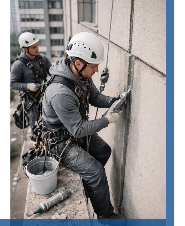 Ремонт деформационных швов здания в Пушкине от 1037 р. | ВЫСОТНИК-Пшк