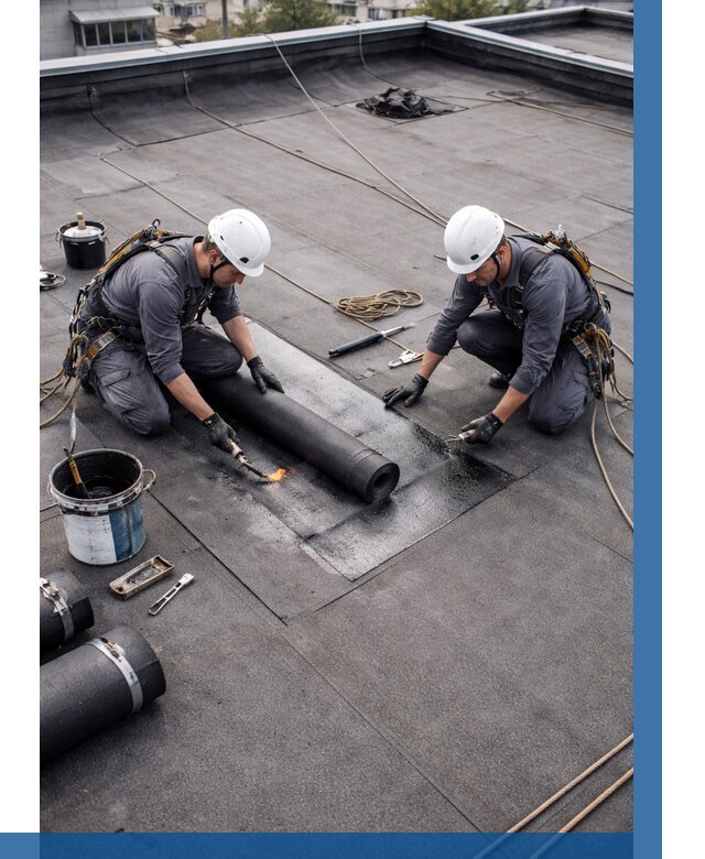 Ремонт мягкой кровли под ключ в Пушкине от 726 р. | ВЫСОТНИК-Пшк