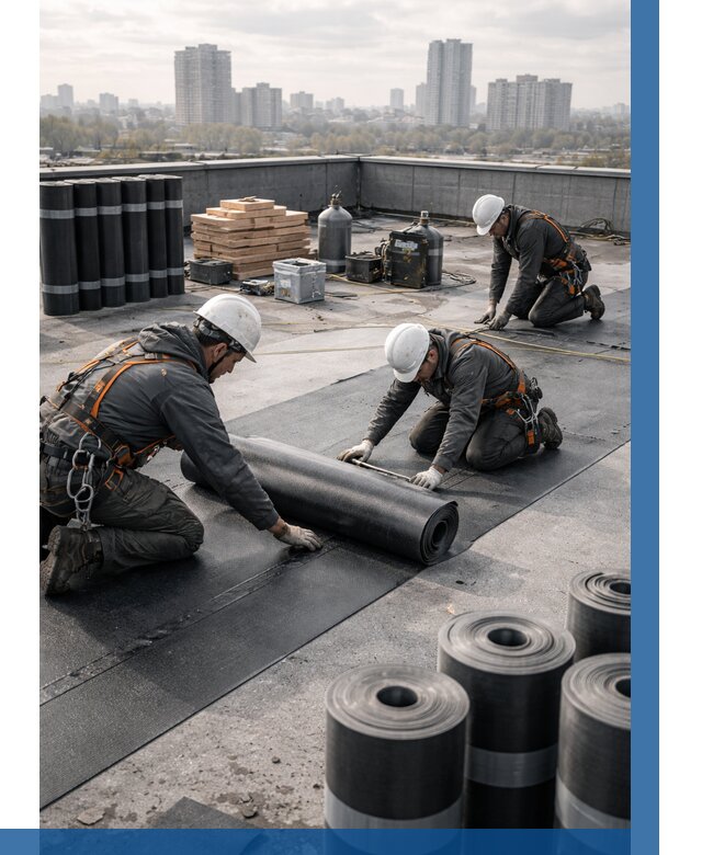 Монтаж мягкой кровли под ключ в Пушкине от 467 р. | ВЫСОТНИК-Пшк