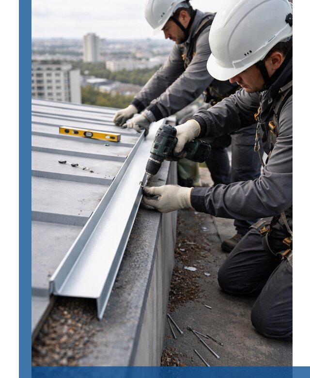 Монтаж капельника на кровле в Пушкине с гарантией качества