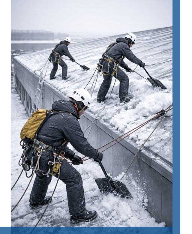 Очистка навесов от снега в Пушкине от 4668 р. | ВЫСОТНИК-Пшк