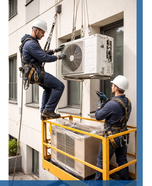 Демонтаж внешнего блока кондиционера в Пушкине от 3631 р. | ВЫСОТНИК-Пшк