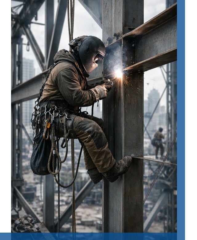 Высотные сварочные работы в Пушкине от 3631 р. | ВЫСОТНИК-Пшк