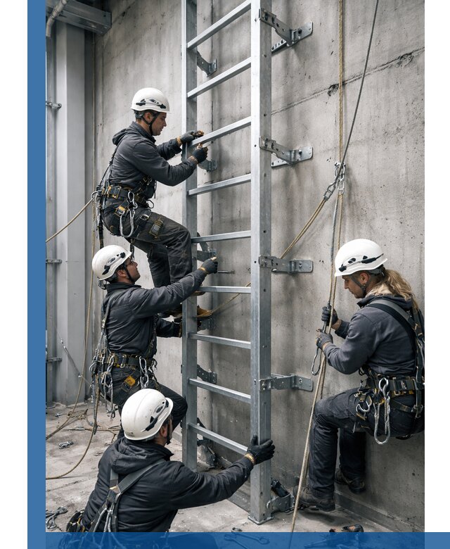 Монтаж металлических лестниц в Пушкине под ключ со гарантией