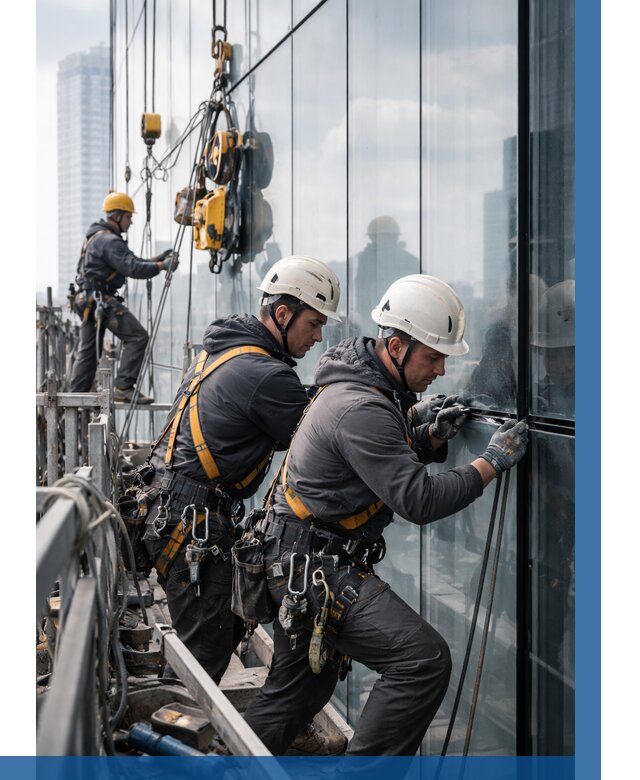 Структурное остекление фасадов в Пушкине от 9854 р. | ВЫСОТНИК-Пшк