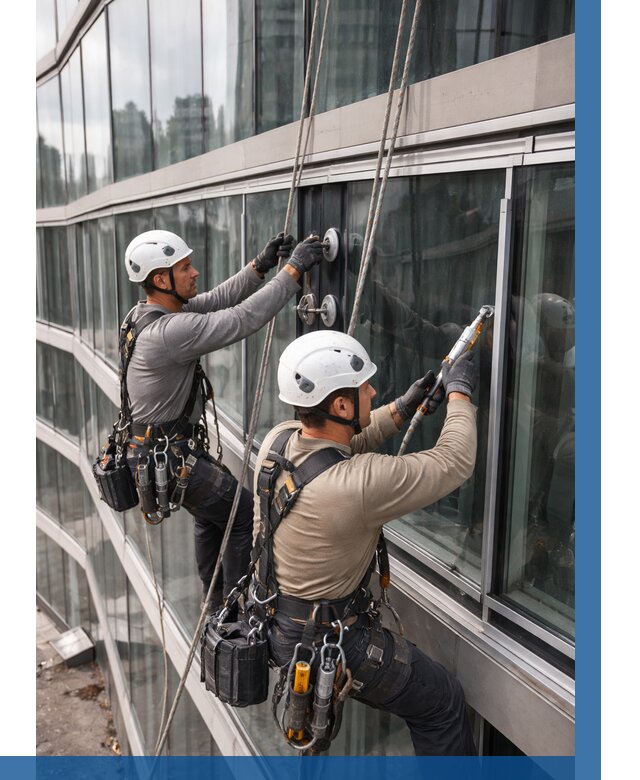 Радиусное остекление фасада в Пушкине от 12448 р. | ВЫСОТНИК-Пшк