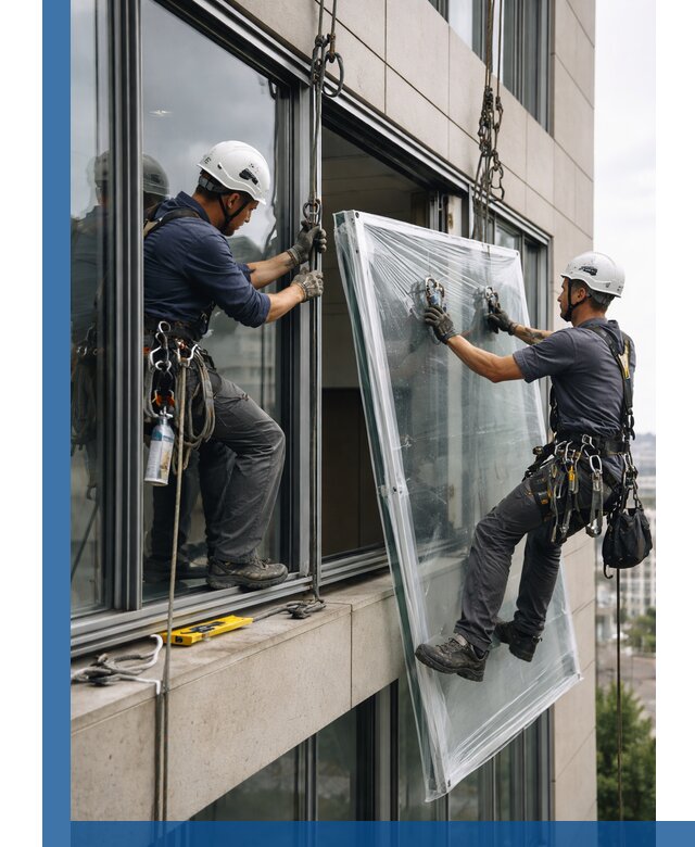 Профессиональная замена стекла в витраже в Пушкине с гарантией
