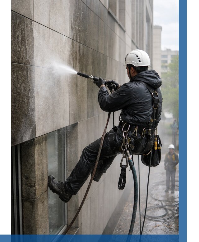 Гидроструйная очистка поверхностей в Пушкине от 882 р. | ВЫСОТНИК-Пшк