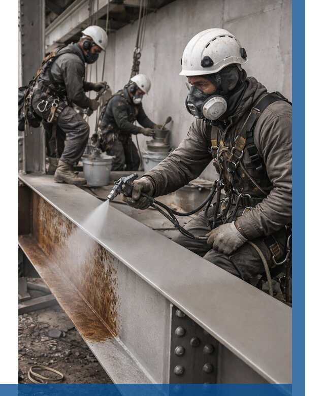 Антикоррозионная покраска металла в Пушкине от 726 р. | ВЫСОТНИК-Пшк