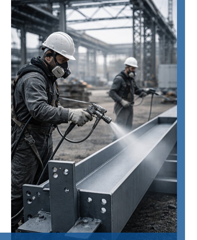 Антикорроз. обработка металлоконстр. в Пушкине от 467 р. | ВЫСОТНИК-Пшк