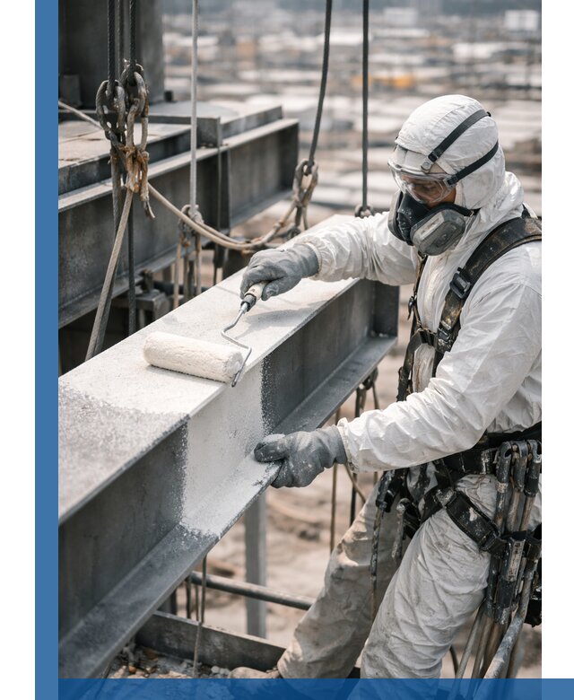 Профессиональная огнезащитная обработка металлоконструкций в Пушкине