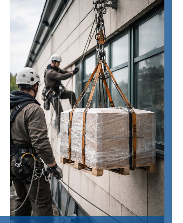 Подъем груза на высоту в Пушкине от 3112 р. | ВЫСОТНИК-Пшк