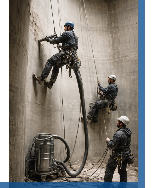 Зачистка силосов в Пушкине от 4668 р. Договор и смета ВЫСОТНИК-Пшк