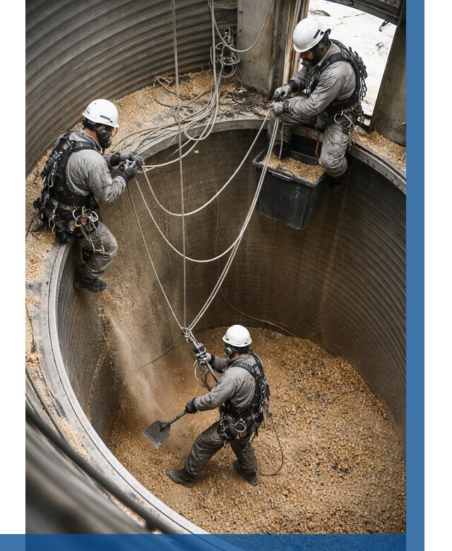 Чистка зерновых бункеров в Пушкине от 12448 р. | ВЫСОТНИК-Пшк