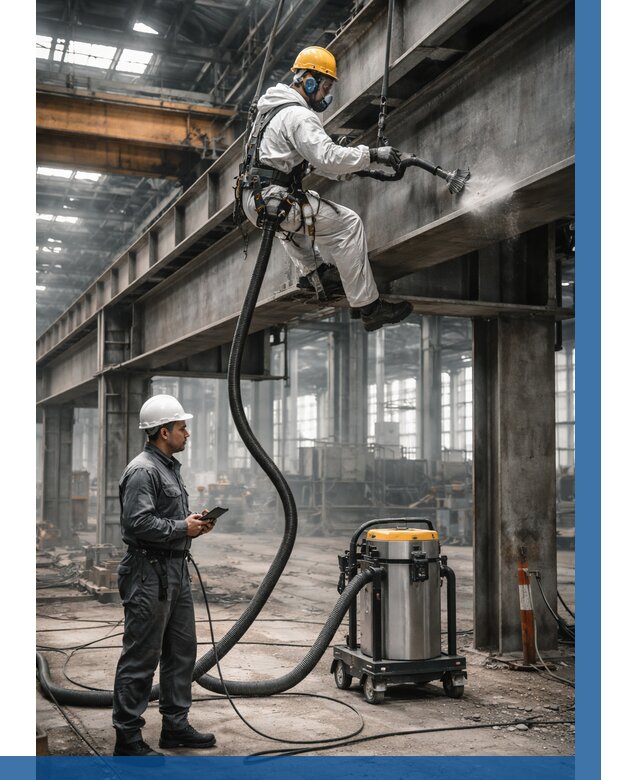 Обеспыливание конструкций в цехе в Пушкине от 4357 р. | ВЫСОТНИК-Пшк