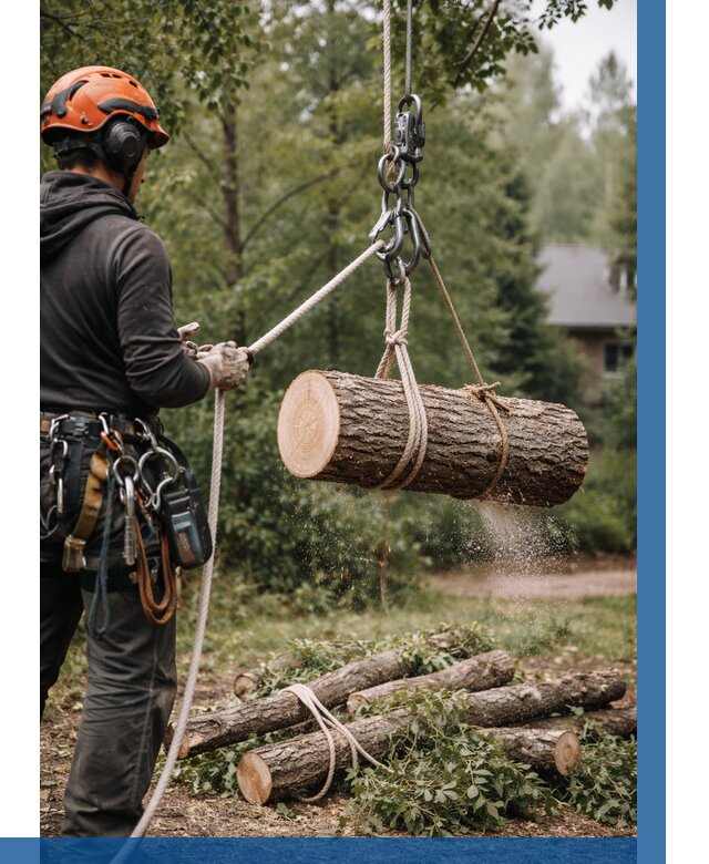 Валка деревьев частями в Пушкине от 7780 р. | ВЫСОТНИК-Пшк