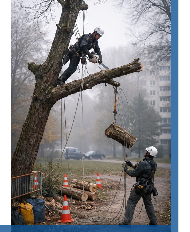 Удаление аварийных деревьев в Пушкине от 15560 р. | ВЫСОТНИК-Пшк