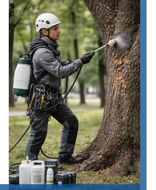 Обработка деревьев от вредителей в Пушкине от 4668 р. | ВЫСОТНИК-Пшк