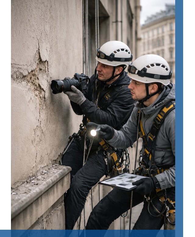 Фотофиксация дефектов фасада в Пушкине от 4668 р. | ВЫСОТНИК-Пшк