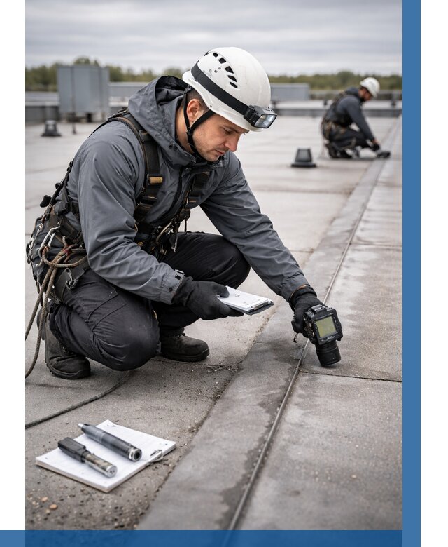 Обследование кровли на протечки в Пушкине от 4668 р. | ВЫСОТНИК-Пшк